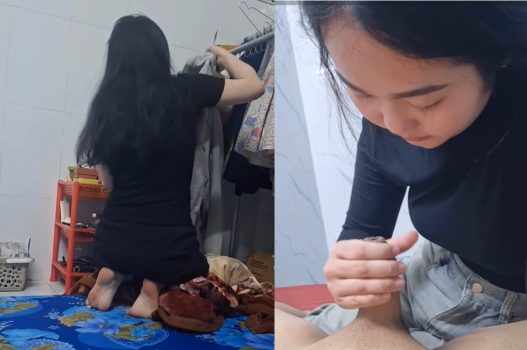 Bạn thân chăm chỉ bú cu dù đã có người yêu