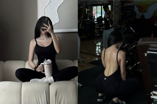 XXX sinh viên Việt tập gym vóc dáng hấp dẫn